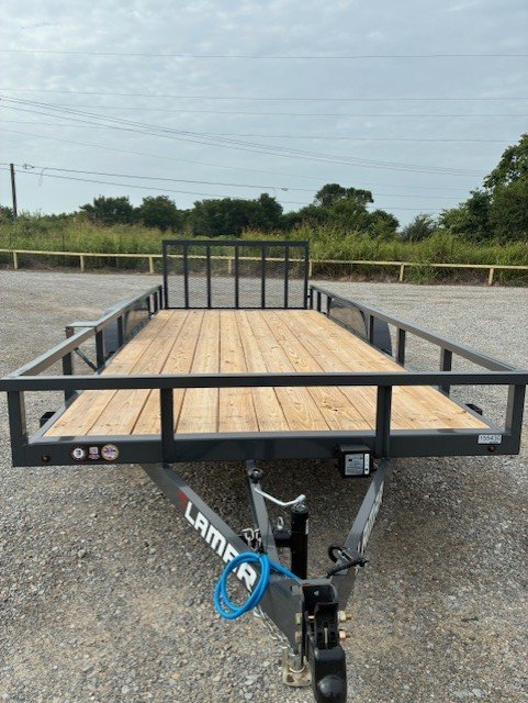 2026 Lamar 83″ X 18′ GVWR 7,000 Utility Trailer-55430 - 2