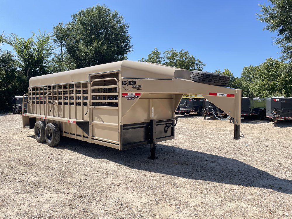 Big Bend 20′ 2-7K Livestock - 6