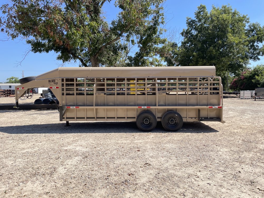 Big Bend 20′ 2-7K Livestock - 3