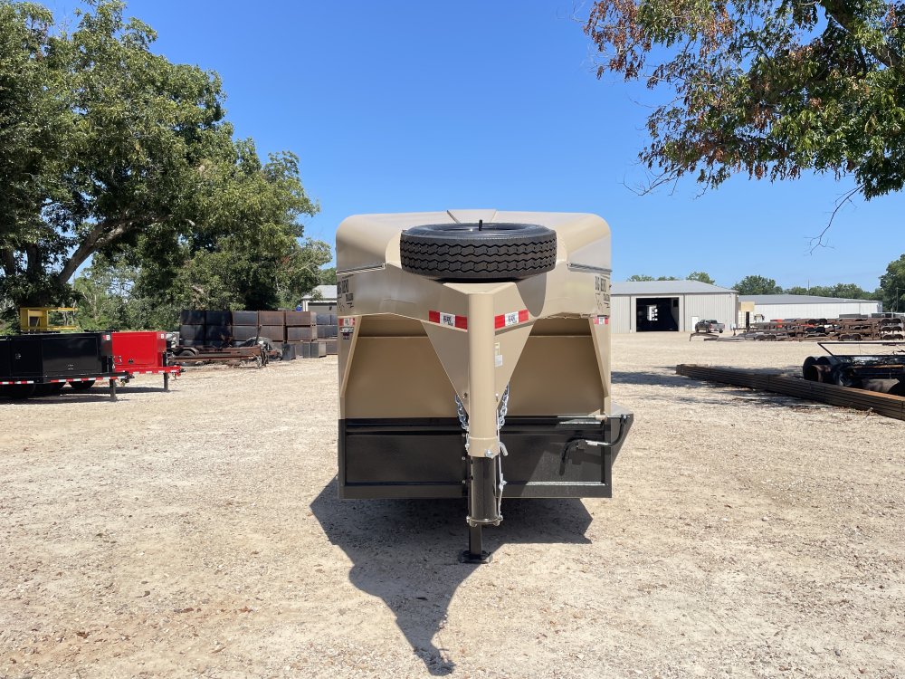 2026 Big Bend 6′ 8″ X 28′ GVWR 21K Metal Top Livestock Trailer- 12182 - 2