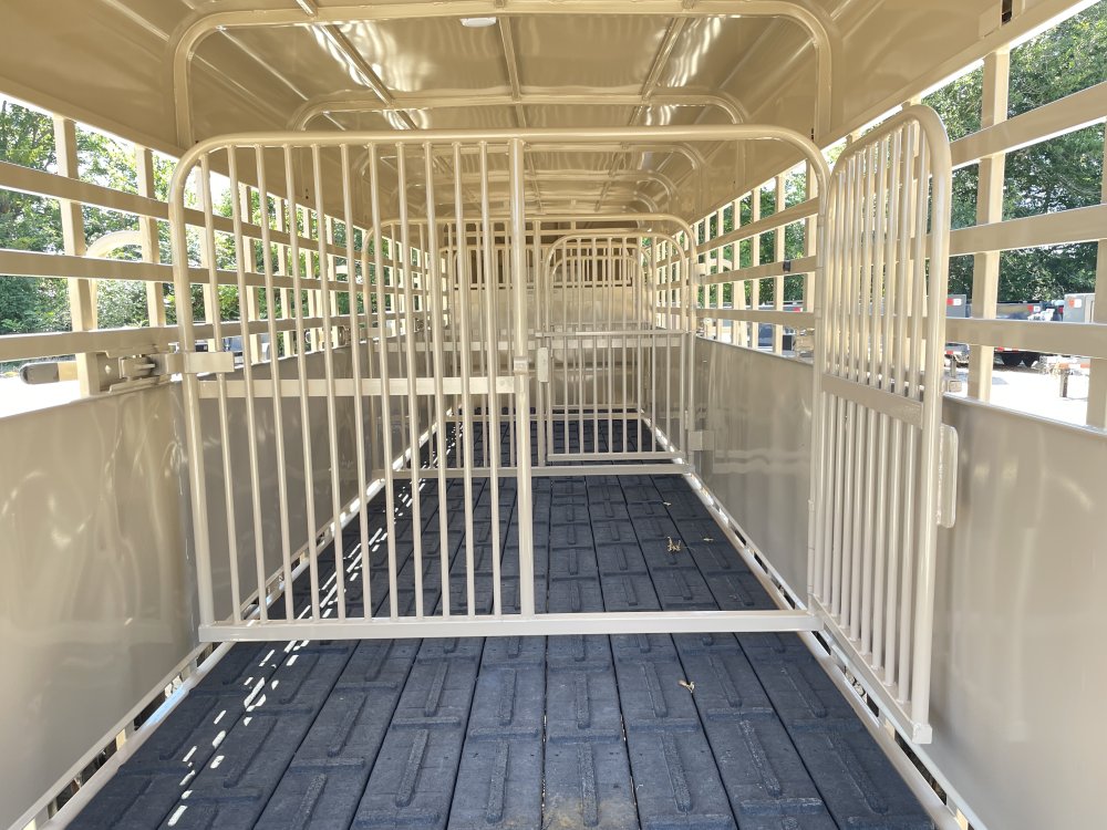 2026 Big Bend 6′ 8″ X 28′ GVWR 21K Metal Top Livestock Trailer- 12182 - 10