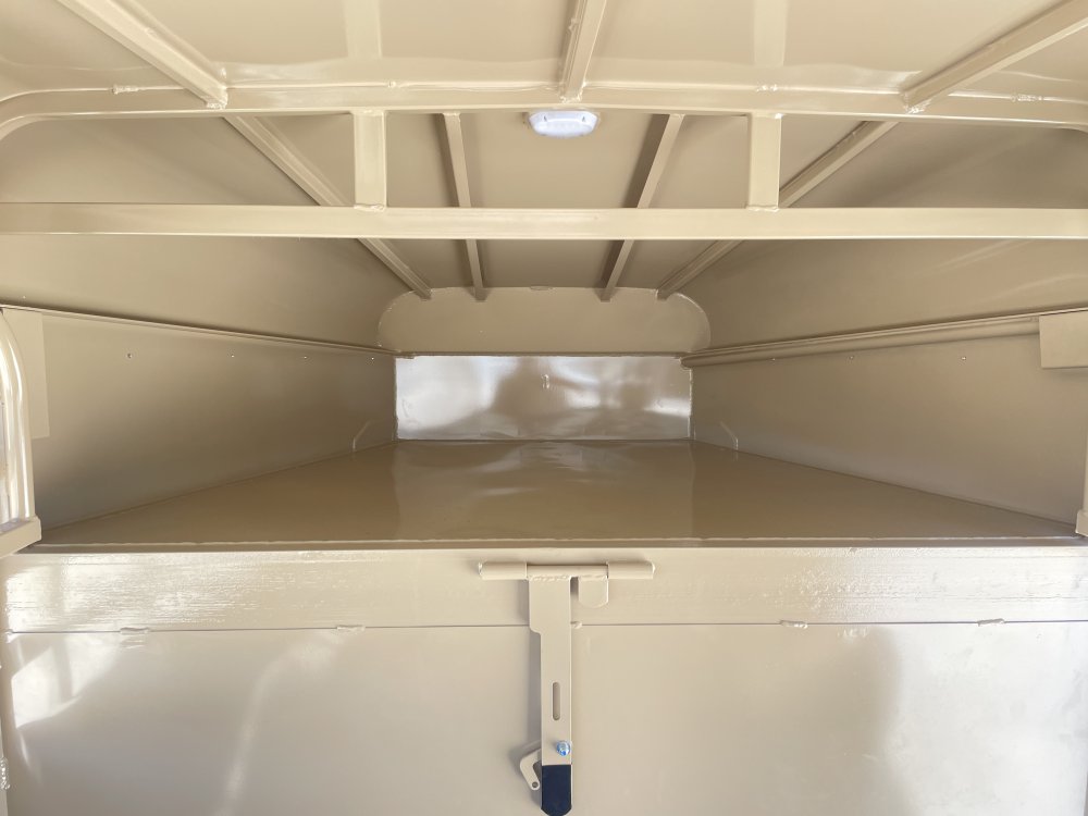 2026 Big Bend 6′ 8″ X 28′ GVWR 21K Metal Top Livestock Trailer- 12182 - 14