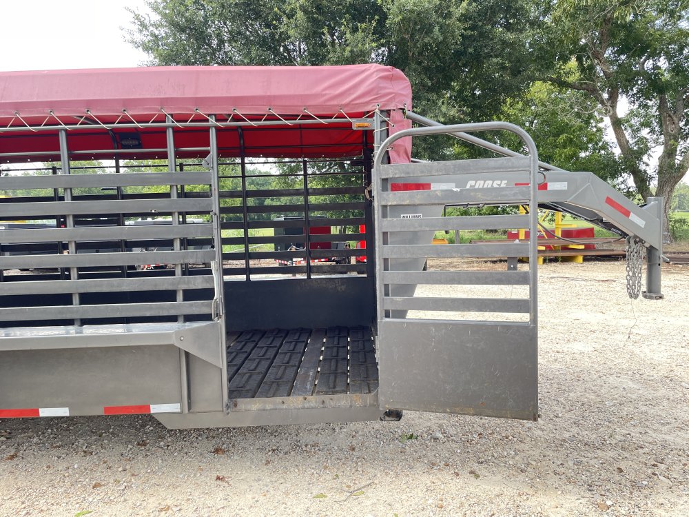 2023 Coose 6′ 8″ X 24′ GVWR 14,000 Bar Top Livestock – Trailer-02387 - 8