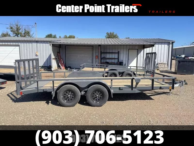 2026 Lamar 83" X 16' GVWR 7K Commercial Utility Trailer-55183