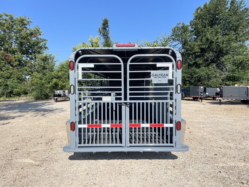 2026 Galyean 6.8′ X 24′ GVWR 17,150 Livestock Trailer-15316 - 4