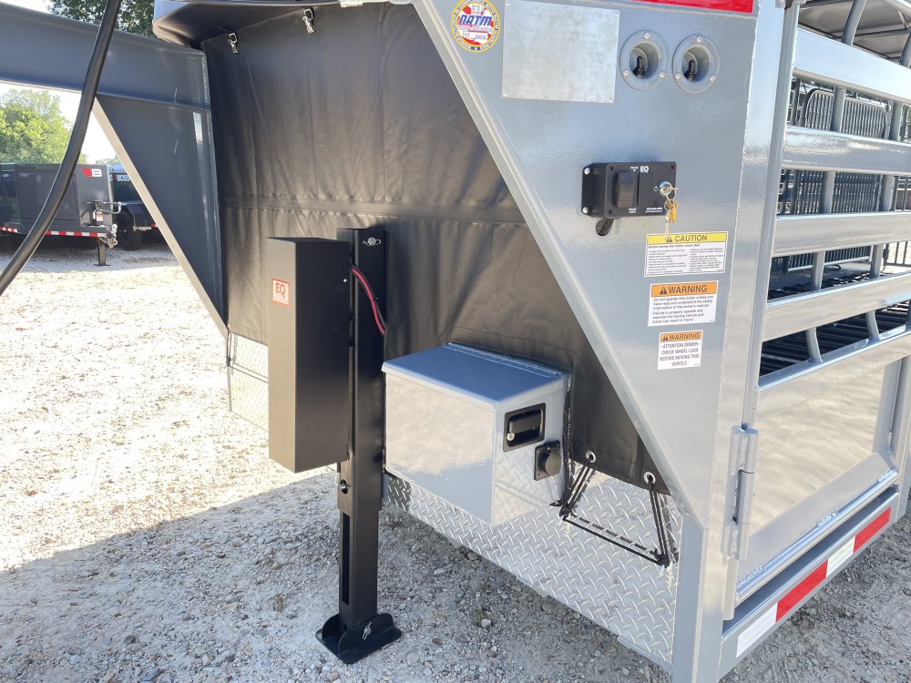 2026 Galyean 6.8′ X 24′ GVWR 17,150 Livestock Trailer-15316 - 11