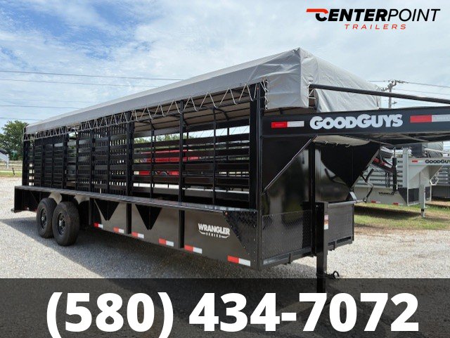 2027 GoodGuys 6' 8" x 24' GVWR 14K Livestock Trailer 03359
