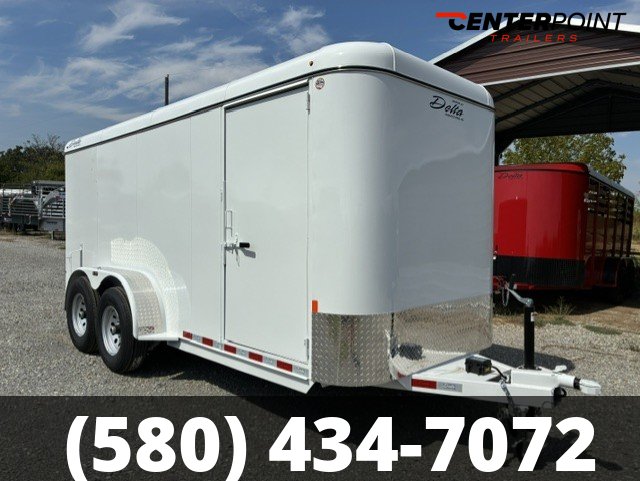 2027 Delta 6' x 16' GVWR: 10,400 Enclosed Cargo Trailer - 73601