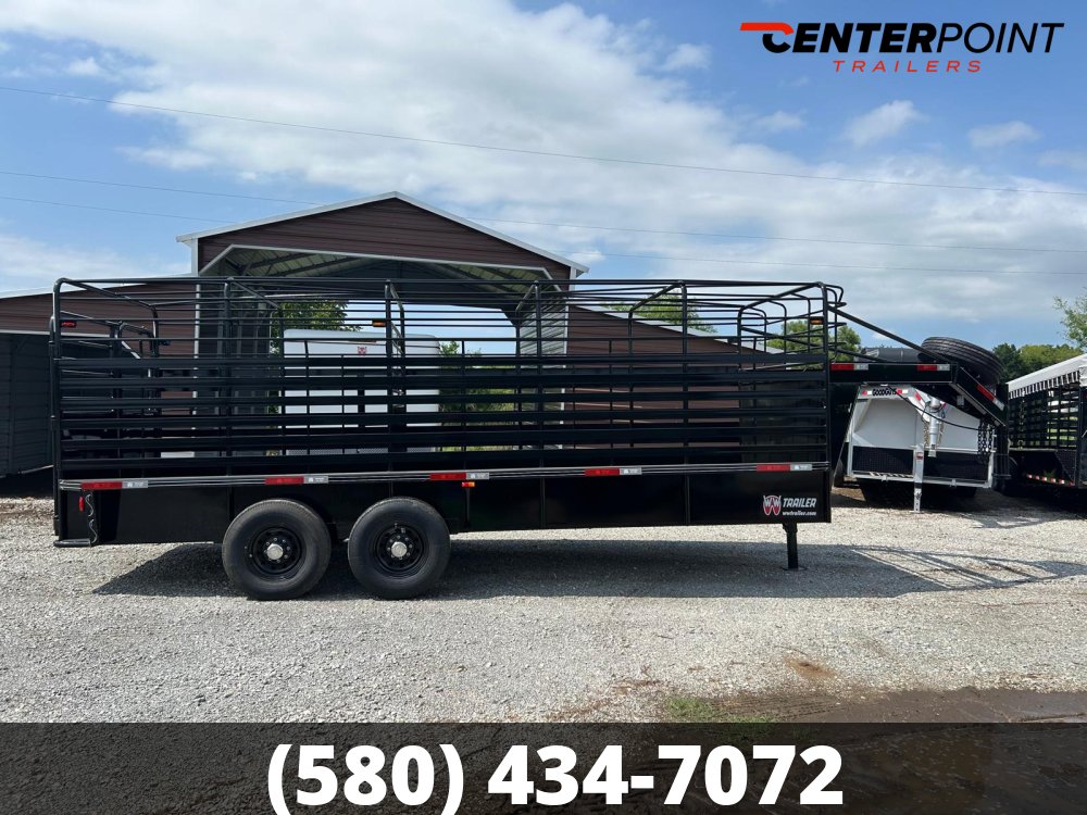 2026 W-W 6' 8" x 24' GVWR: 12,000 Livestock Trailer - 28675