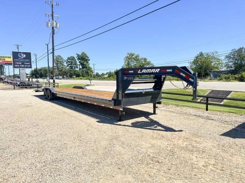 2027 Lamar 102″ X 40′ GVWR 14,000 Gooseneck Lowboy/Car Hauler Trailer-58171 - 6