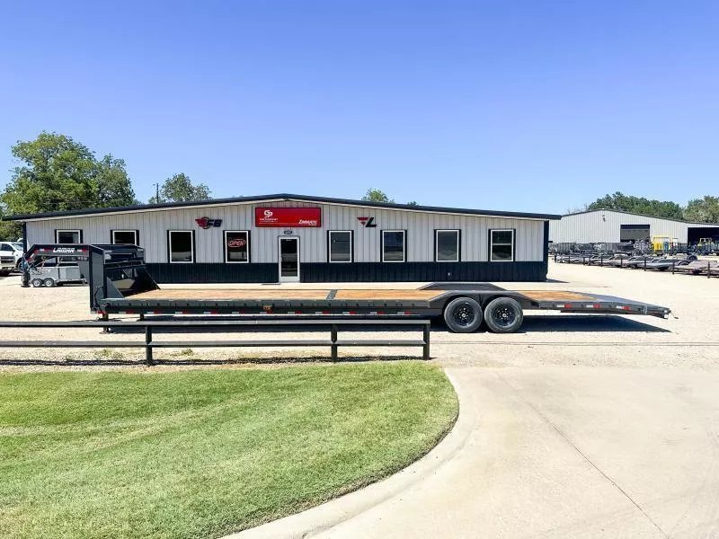 2027 Lamar 102″ X 40′ GVWR 14,000 Gooseneck Lowboy/Car Hauler Trailer-58172 - 3