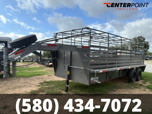 2027 W-W 6' 8" x 20' GVWR: 12,000 Livestock Trailer - 29128