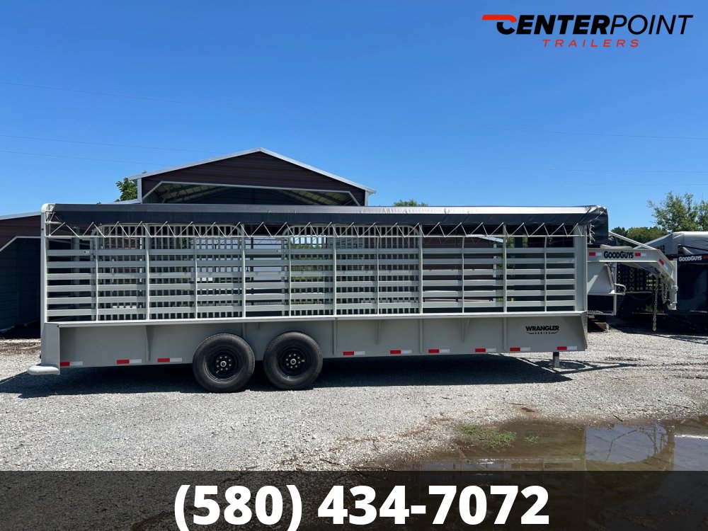 2027 GoodGuys 6' 8" x 24' GVWR: 15,680 Livestock Trailer - 03492