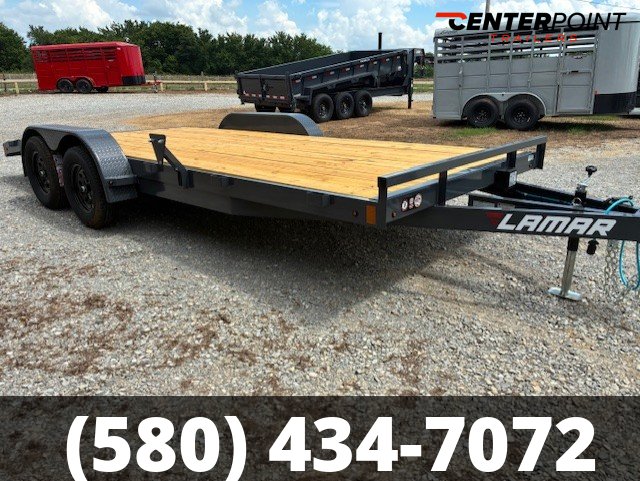 2026 Lamar 83" x 18' GVWR: 7,000 Car Hauler Trailer - 56026