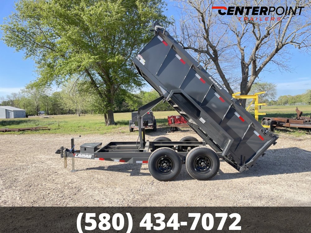 2026 Lamar 77" X 12' GVWR 10K Dump Trailer- 59395