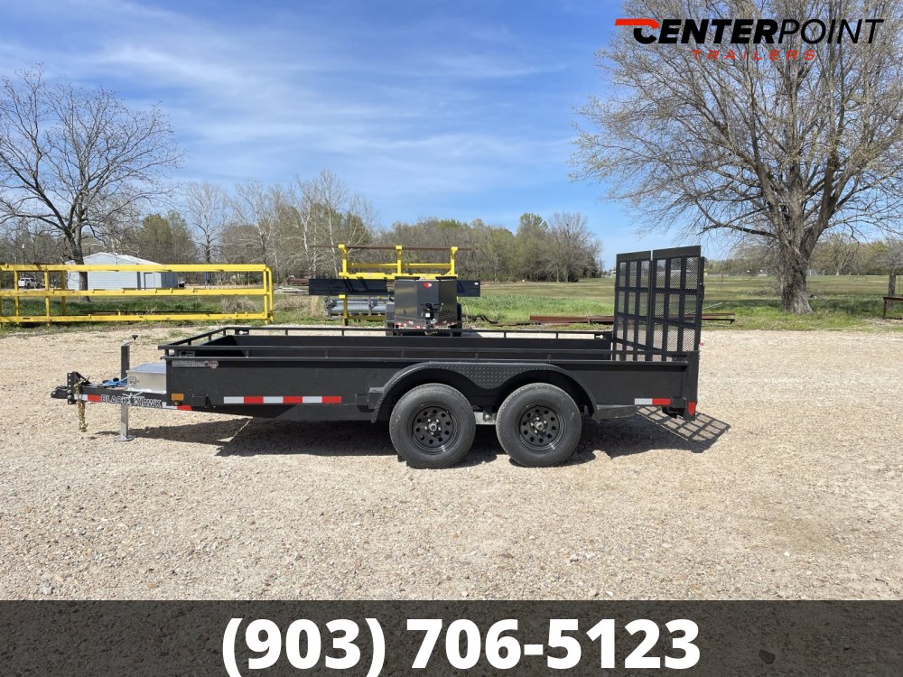 2027 Blackhawk 83" X 14' GVWR 7K Solid Side Utility Trailer-68431