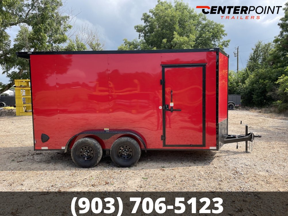 2026 TRUE BLUE 7' x 14' GVWR 7K -Polycore- Enclosed Cargo Trailer-00400