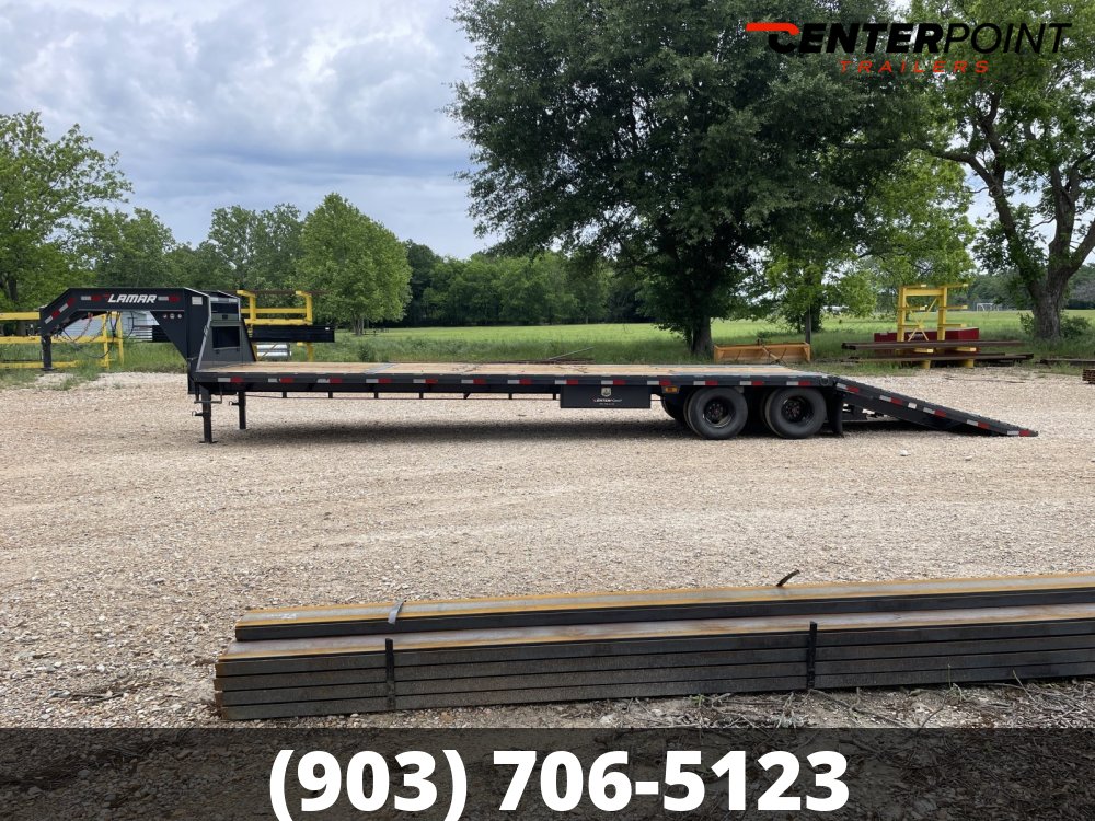 2025 Lamar 102" X 36' GVWR 25K Flatbed/Deck-Over Trailer- 40008