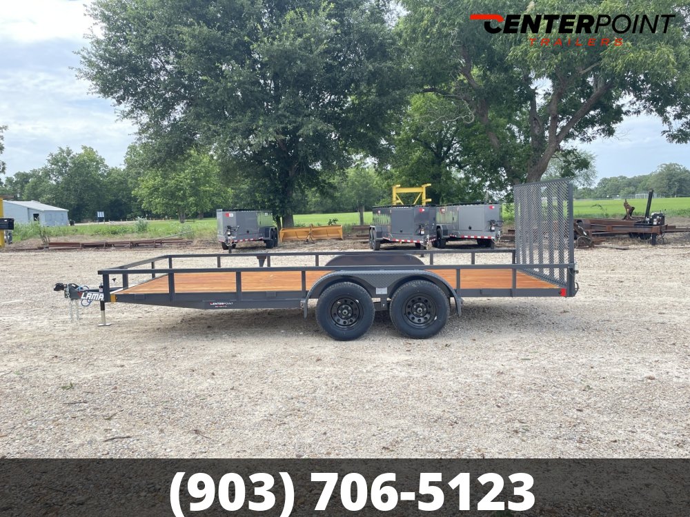 2027 Lamar 83" X 18' GVWR 7K Commercial Utility Trailer-57122