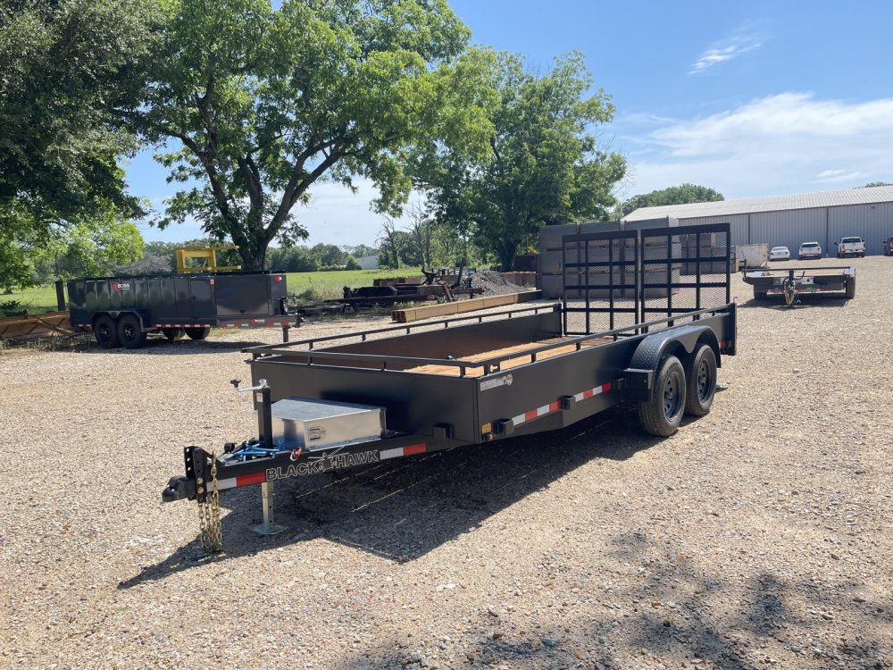 2027 Blackhawk 83″ X 16′ GVWR 7,560 Utility Trailer-68430 - 6