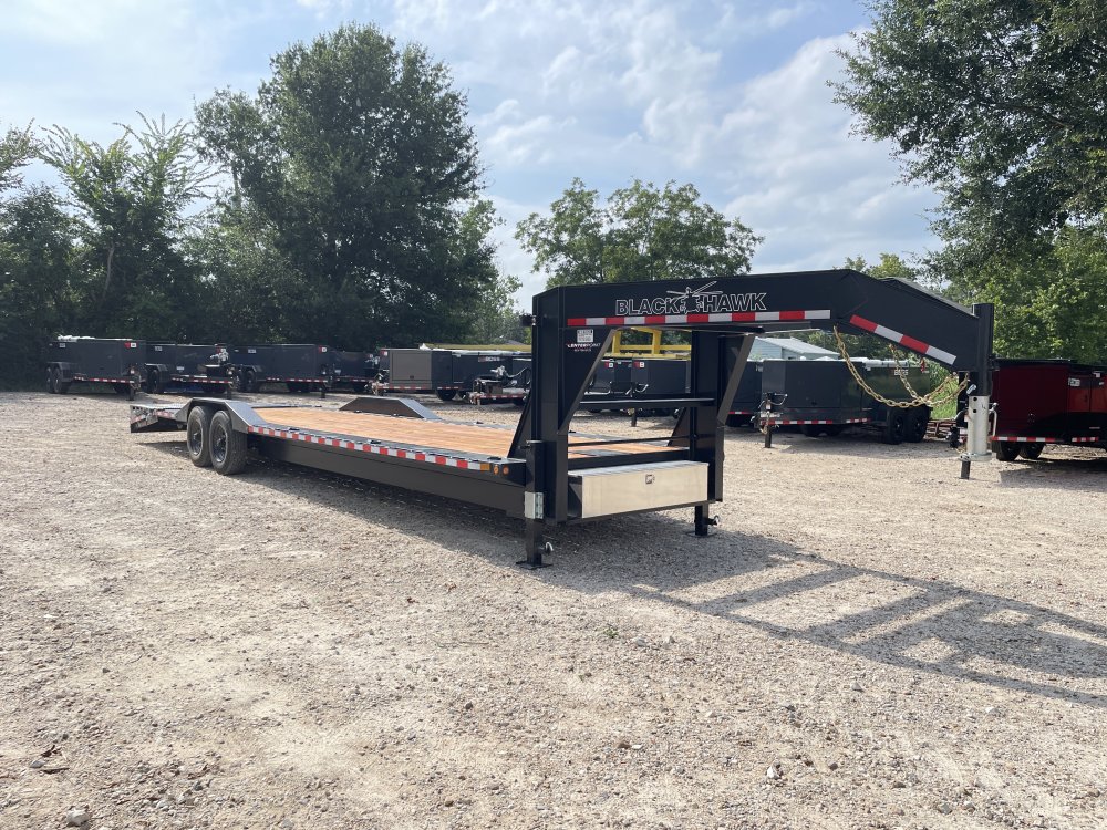 2027 Blackhawk 102″ X 32′ GVWR 20K Gooseneck Lowboy/Car Hauler Trailer- 68910 - 6