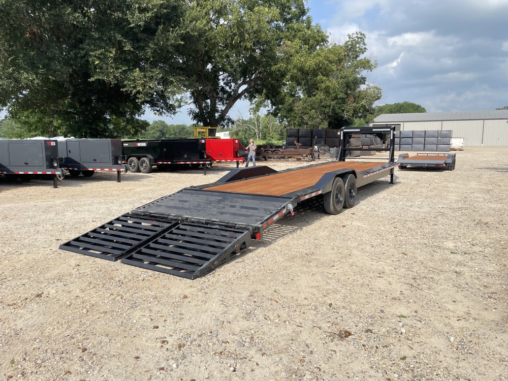 2027 Blackhawk 102″ X 32′ GVWR 20K Gooseneck Lowboy/Car Hauler Trailer- 68910 - 9