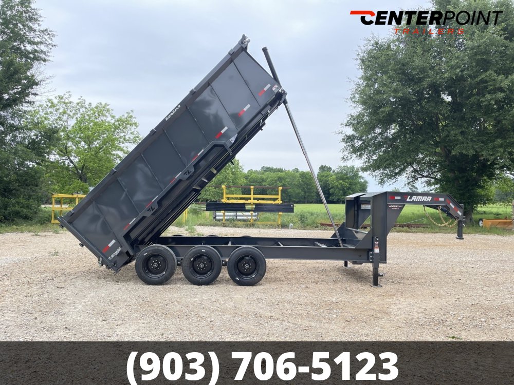 2027 Lamar 83″ X 16′ GVWR 21,000 Dump Trailer-57993