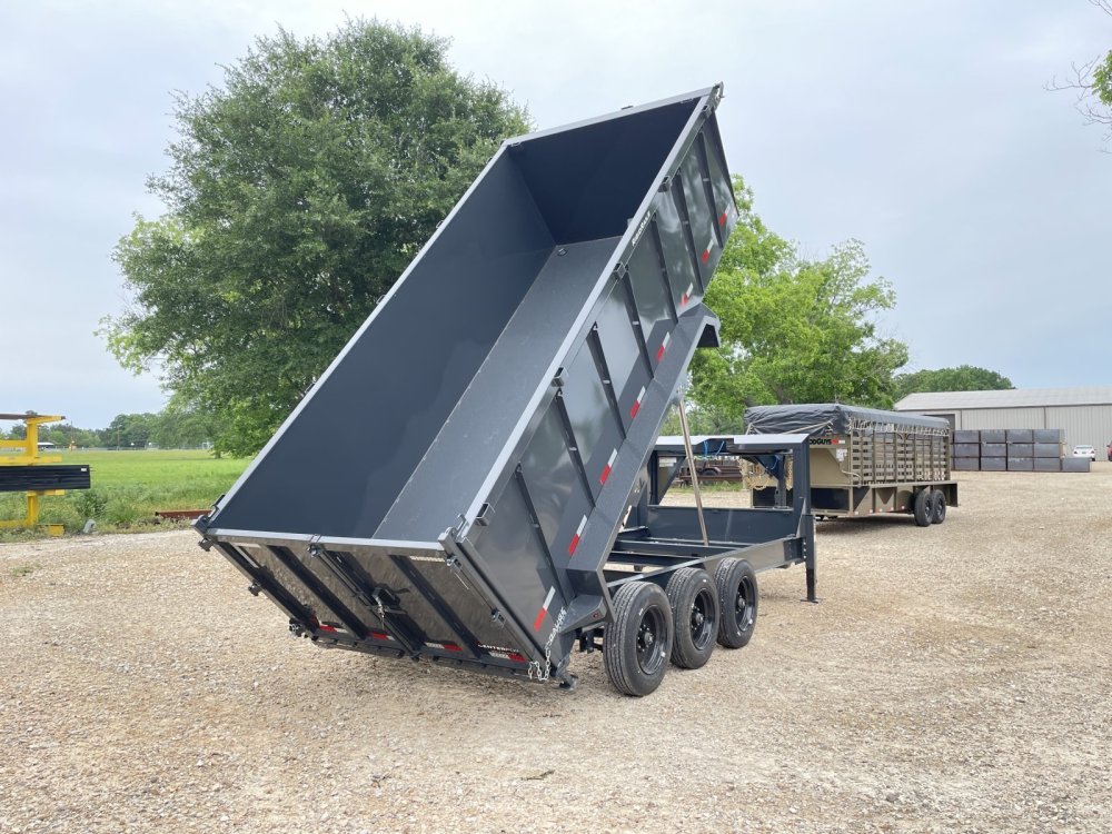 2027 Lamar 83″ X 16′ GVWR 21,000 Dump Trailer-57993 - 16