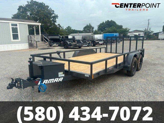 2026 Lamar 83" X 16' GVWR 7K Commercial Utility Trailer- 54855