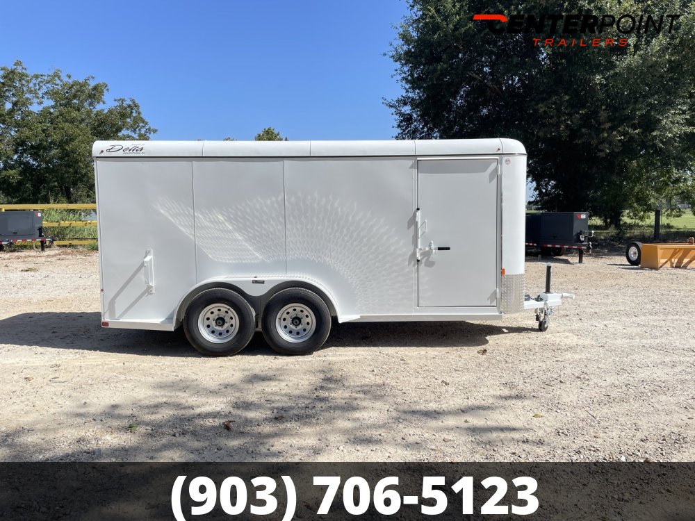 2026 Delta 6' X 16' GVWR 7K All Steel Enclosed Cargo Trailer- 73606