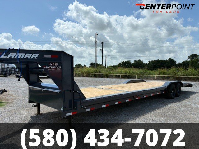 2027 Lamar 102" x 32' GVWR: 14,000 Gooseneck Lowboy Trailer - 56708