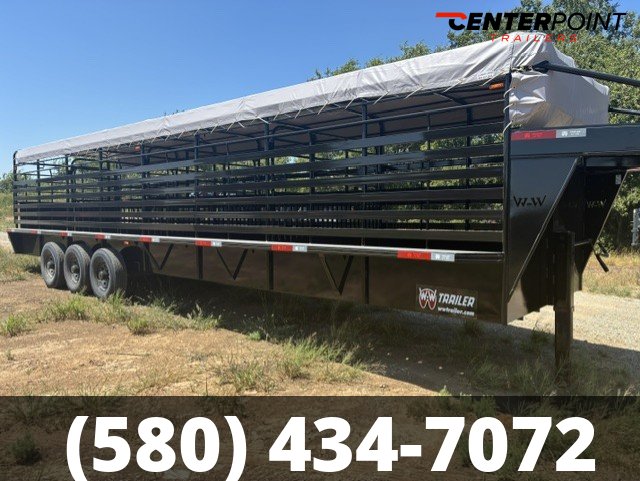 2027 W-W 6' 8" x 32' GVWR: 21,000 Livestock Trailer - 29051
