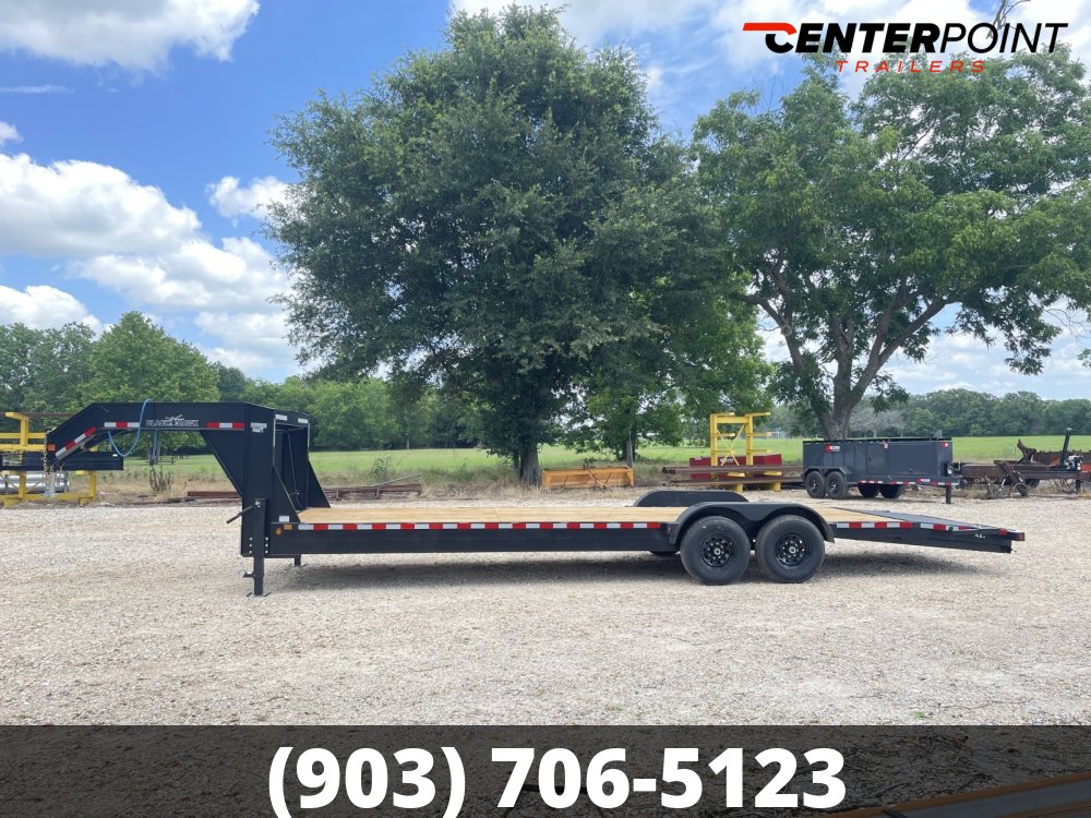 2026 Blackhawk 83" X 28' GVWR 15120 Gooseneck Lowboy/Car Hauler Trailer- 67811
