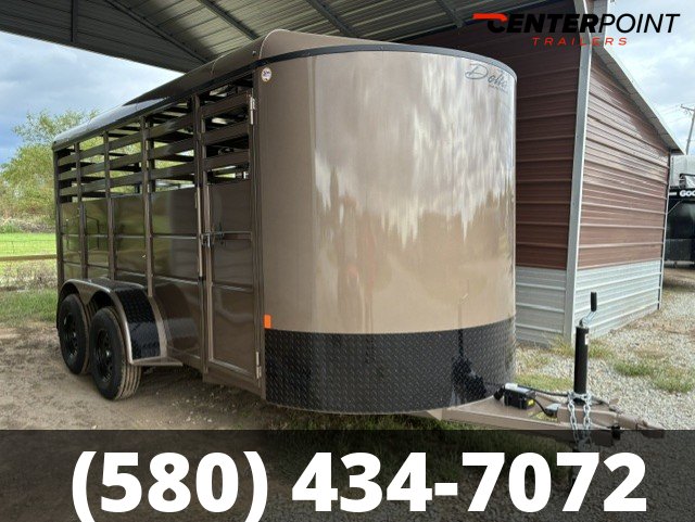 2027 Delta 6' x 16' GVWR: 7,000 Livestock Trailer - 73602