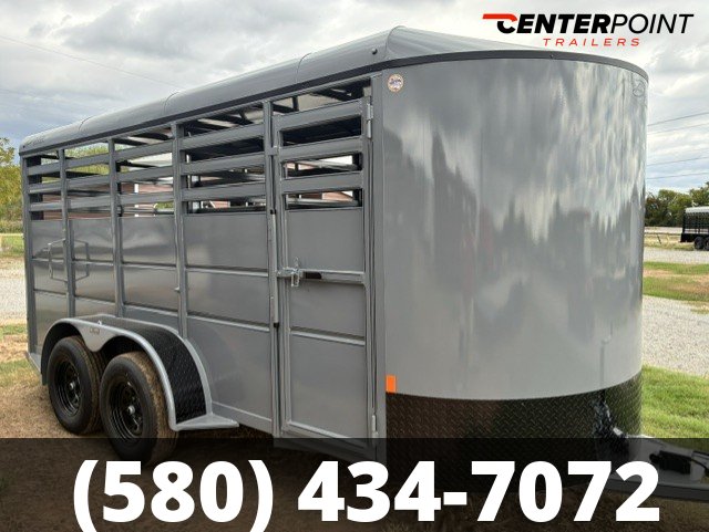 2027 Delta 6' x 16' GVWR: 7,000 Livestock Trailer - 73603