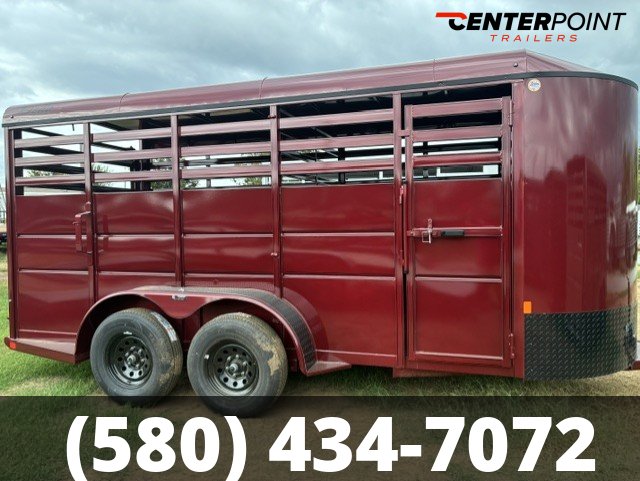 2027 Delta 6' x 16' GVWR: 7,000 Livestock Trailer - 73604