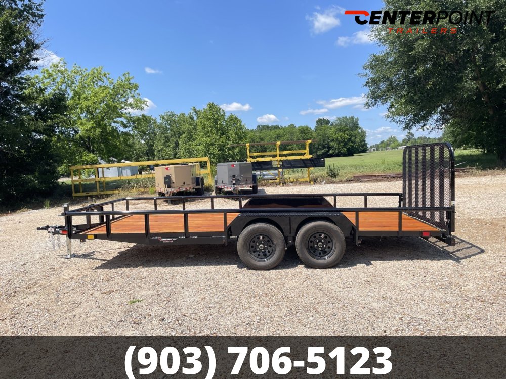 2026 DNJ 83" x 18' GVWR 7K Utility Trailer - 70380