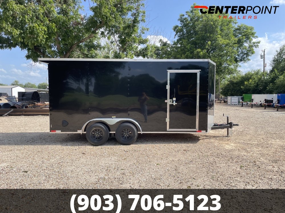 2026 TRUE BLUE 7' x 16' GVWR 7K -Polycore- Enclosed Cargo Trailer-00367