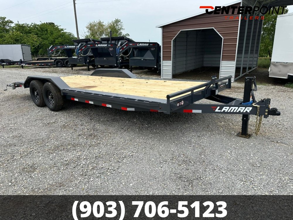2026 Lamar 102" X 22' GVWR 14K Equipment/Car Hauler Trailer- 46556