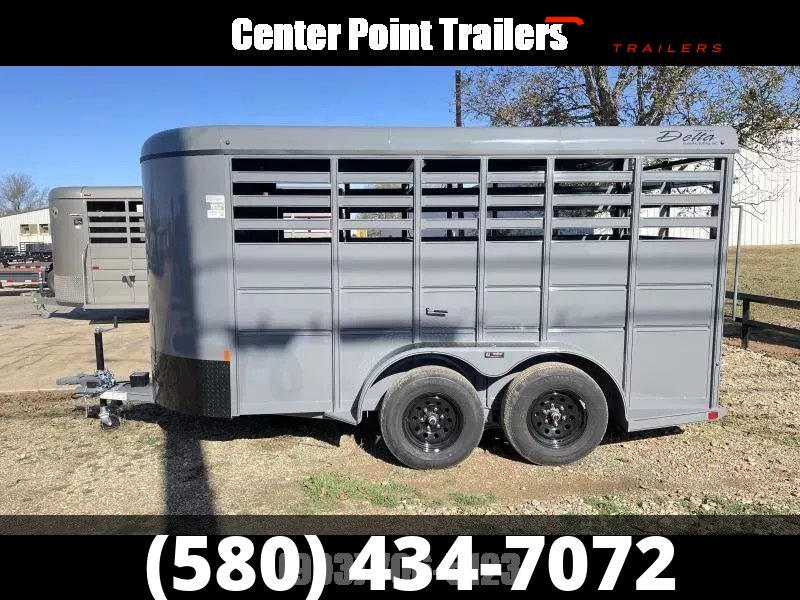 2026 Delta 6' X 14' GVWR 7K 500 Series Livestock Trailer- 71458