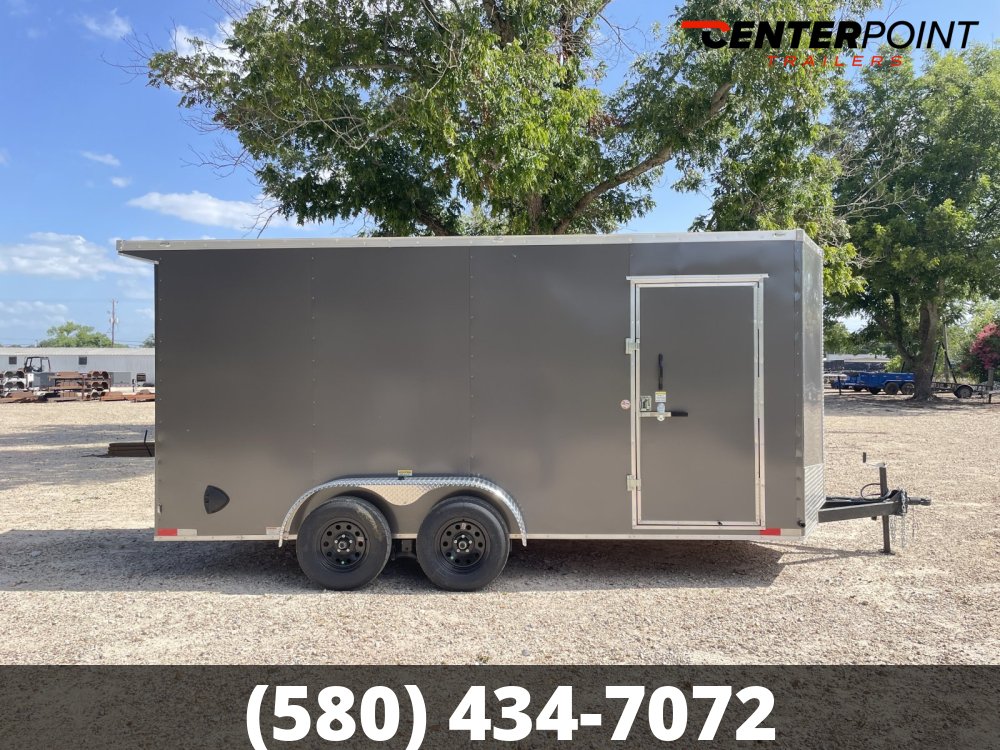 2026 TRUE BLUE 7' x 16' GVWR 7K -Polycore- Enclosed Cargo Trailer-00405