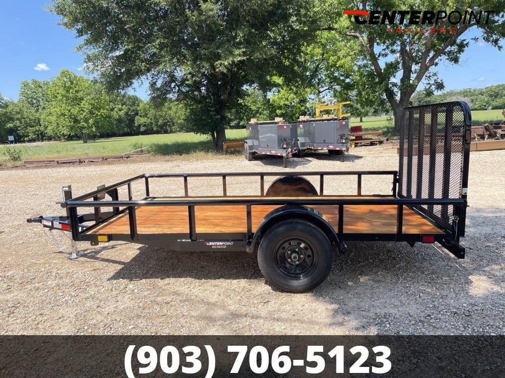 2026 DNJ 77" x 12' GVWR 3.5K Utility Trailer - 70368