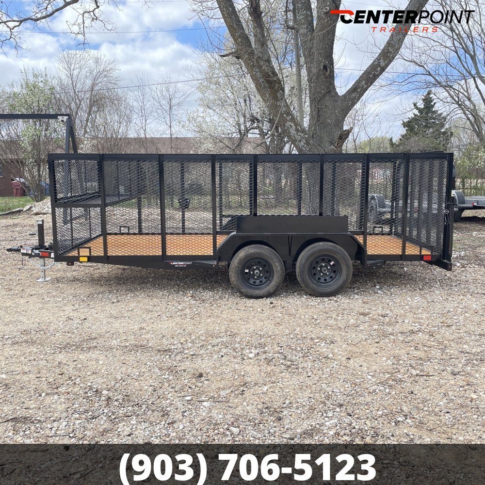 2026 DNJ 83" X 16' GVWR 7K Landscape Utility Trailer- 70190