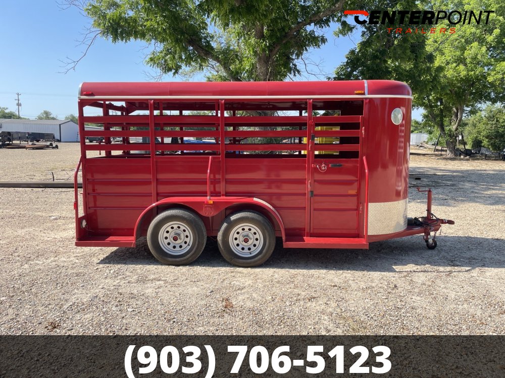 2021 W-W 5' X 14' GVWR 7K Livestock Trailer-21293