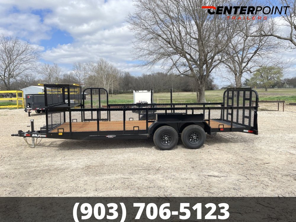 2027 DNJ 83" X 20' GVWR 10K Landscape Utility Trailer- 70642