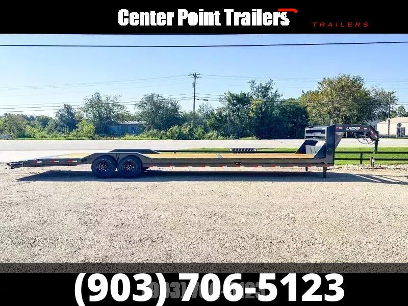2027 Lamar 102" X 36' GVWR 14K Gooseneck Lowboy/Car Hauler Trailer- 58998