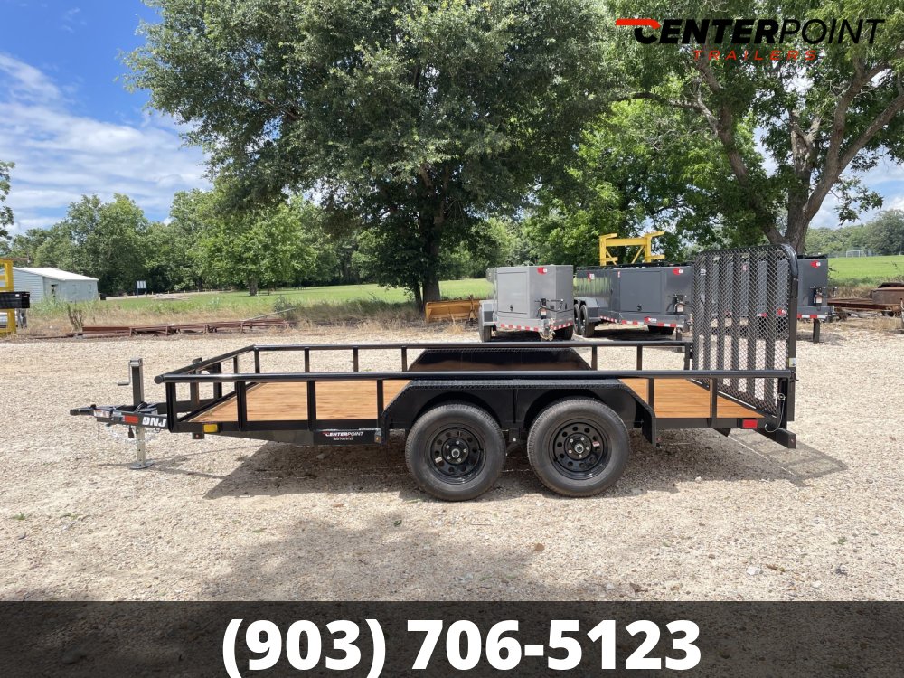2026 DNJ 77" x 14' GVWR 7K Utility Trailer - 70361