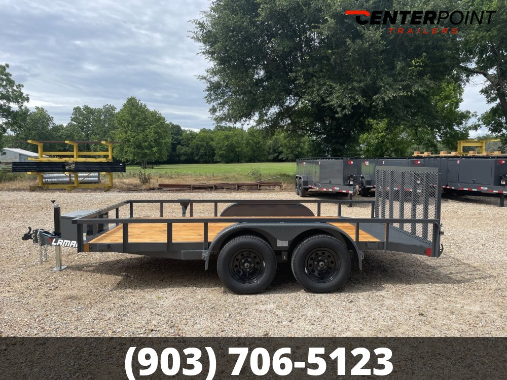 2027 Lamar 83" X 14' GVWR 7K Utility Trailer- 57459
