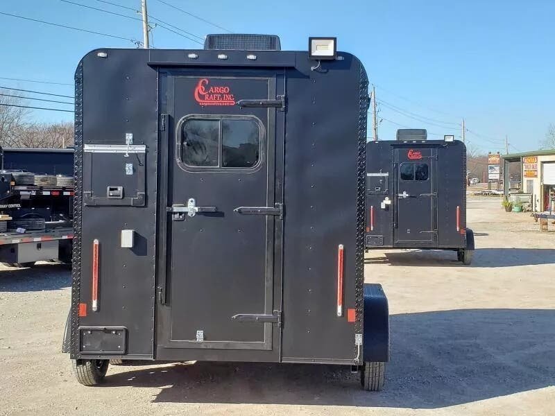 2025 Cargo Craft XP-7122 (70183) 7'x12' Fiber Splicing Trailer BLK, TNG, WIN, HYB