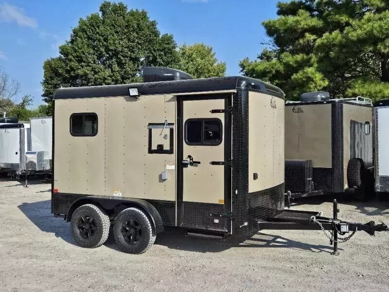 2025 Cargo Craft XP-7122 (70211) 7'x12' Fiber Splicing Trailer TAN, HYB, ST, WIN, ALM, TNG